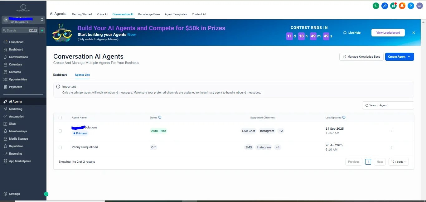 Website Chat Assistant — Answers common questions, captures the contact and books the call unattended.