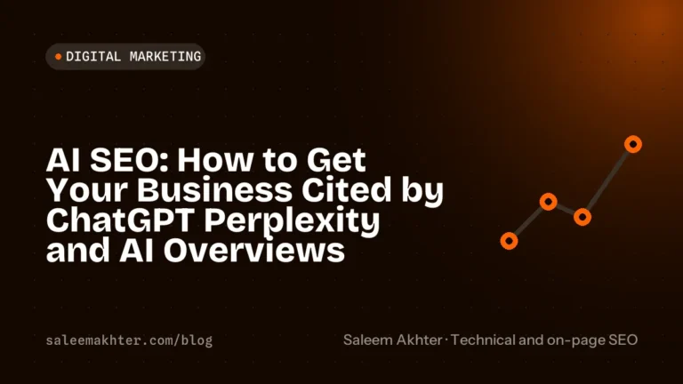 AI SEO: how to get your business cited by ChatGPT, Perplexity and AI Overviews