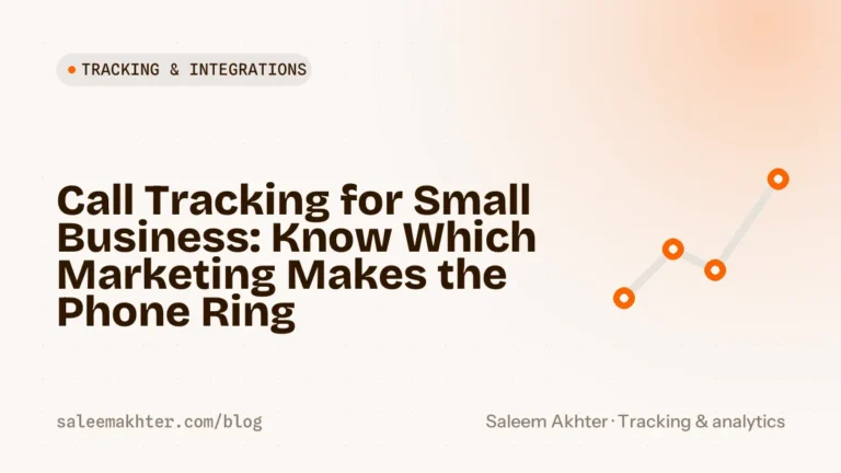 Call tracking for small business: know which marketing makes the phone ring