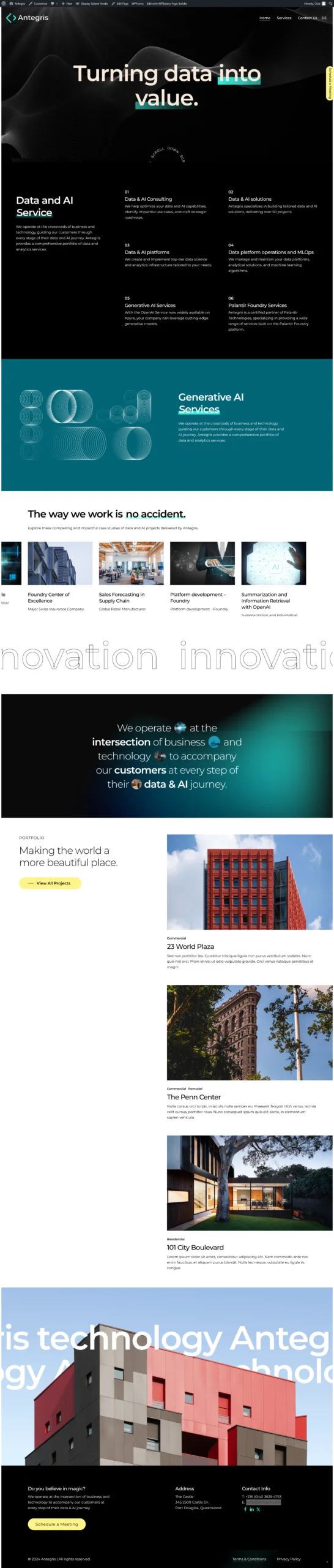 Vagmakr — Brand-led build with a custom layout system, responsive end to end.