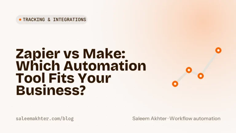 Zapier vs Make: which automation tool fits your business